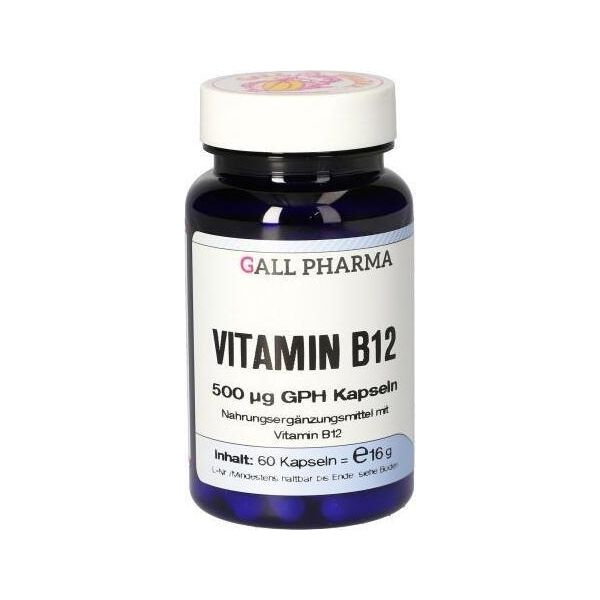 Vitamina B12 500 Ug Gph Kapseln, 60 St Kap-image