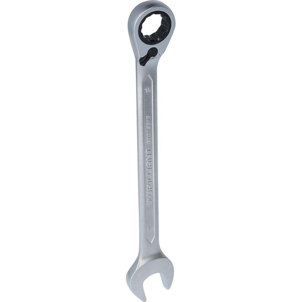 Brilliant Tools Chiave Ad Anello A Cricchetto, Reversibile, 18 Mm-image