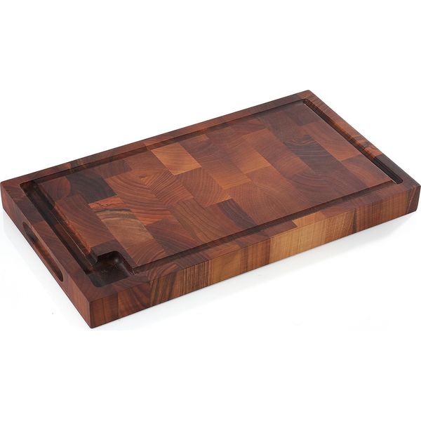 Zassenhaus Hackblock, Nussbaum Stirnholz 45 X 25 X 4 Cm 57300-image