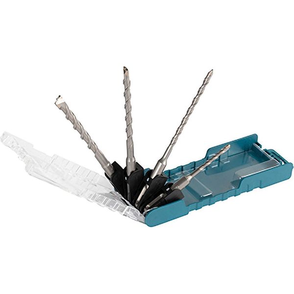 Set Di Punte Makita SDS-PLUS Per Muratura 4 Pezzi. Ø 5/6/8/10 Mm-image
