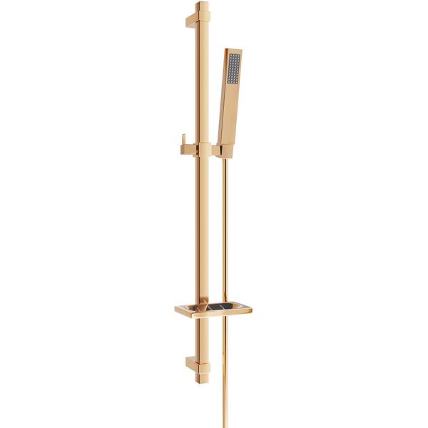 Mexen DQ00 Set Doccia Scorrevole, Oro Rosa - 785004581-60-image