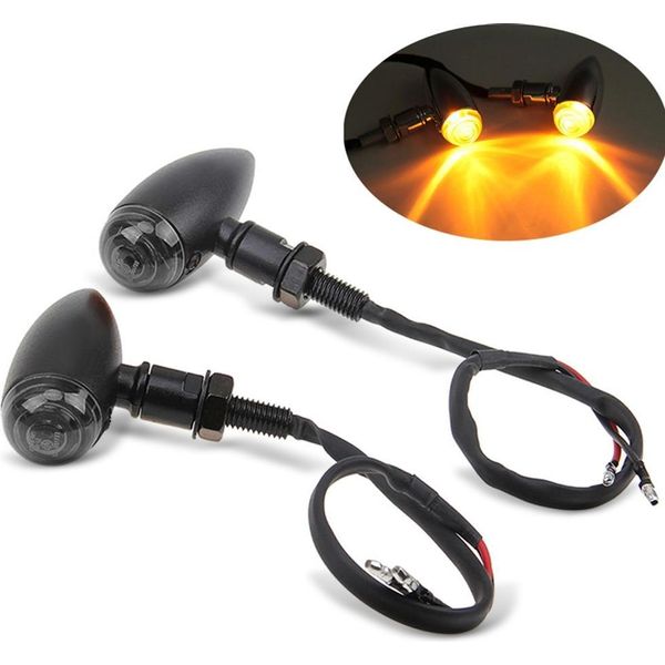 Indicatore Led Moto # BL14 Per Chopper Con E-Mark Colorato-image