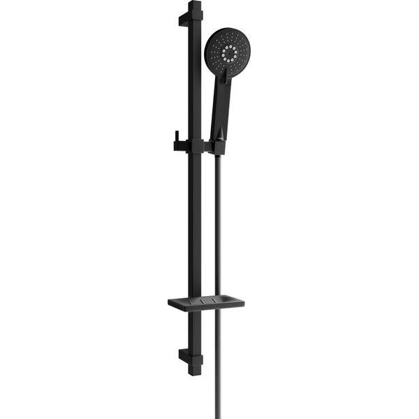 Mexen DQ40 Set Doccia Scorrevole, Nero - 785404581-70-image
