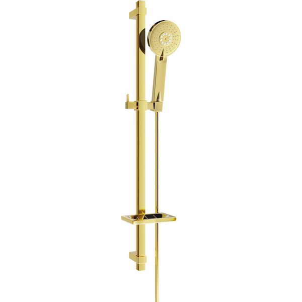 Mexen DQ40 Set Doccia Scorrevole, Oro - 785404581-50-image