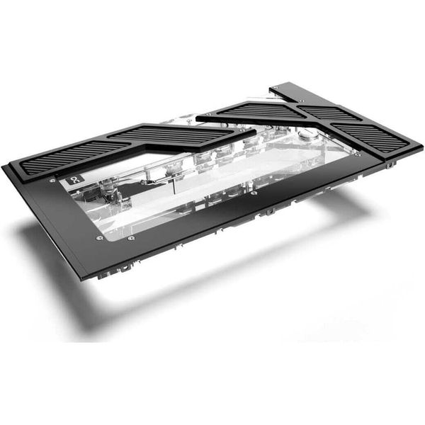 Alphacool 13848 Alphacool Apex Distro Plate Y60 In Acrilico Con D5 Apex, Trasparente-image