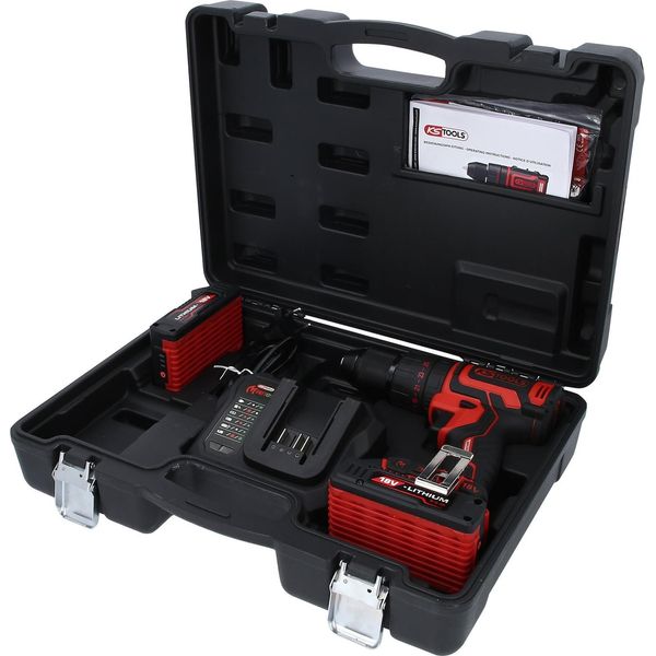 Ks Tools Emonster Set Di Trapani/Avvitatori A Percussione A Batteria Senza Spazzole 4 Pezzi - 515.6300-image