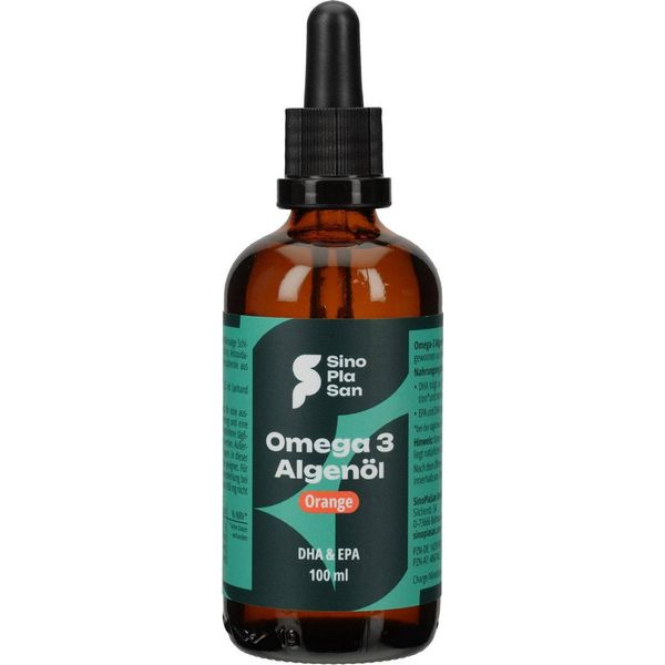 Olio Di Alghe Omega-3 Dha 300 Mg+Epa 150 Mg 100 Ml-image