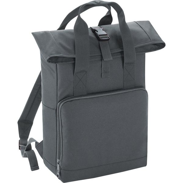 Bagbase Zaino Roll-Top Con Doppia Maniglia RW7125 (Taglia Unica) (Grigio Grafite)-image