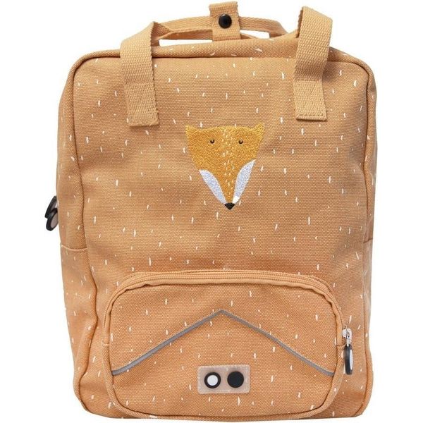 Zaino Grande Per Bambini Trixie - Mr Fox - Idrorepellente E Sostenibile-image