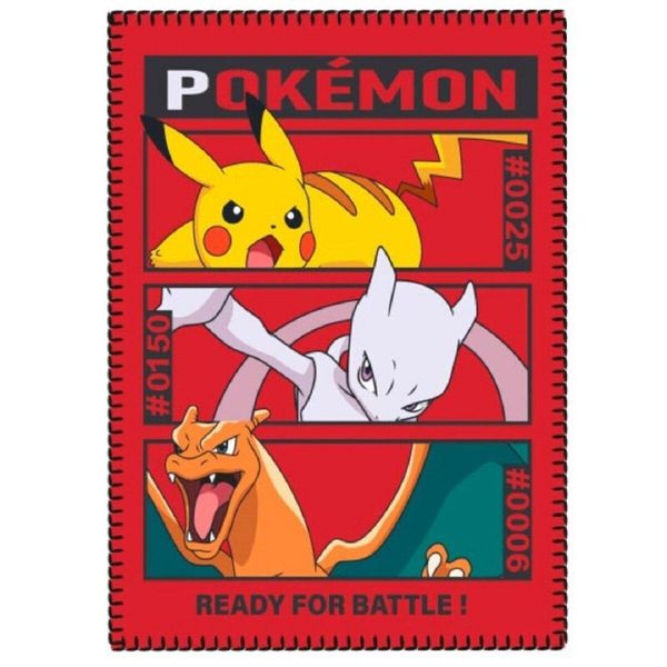 Coperta In Pile Pokemon Coperta Coccolosa 100 X 140 Cm-image