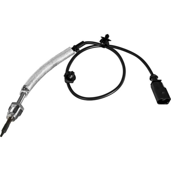 Sensore Temperatura Gas Di Scarico Avvitato A 2 Poli 540 Mm Cavo Hella Per Es. Audi A4-image