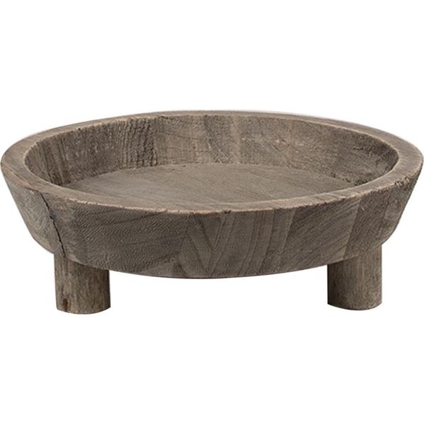 Ciotola Per Decorazioni Clayre & Eef Ø 22X7 Cm Legno Marrone-image