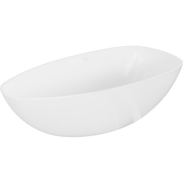 Mexen Imola Vasca Da Bagno Autoportante In Conglomerato 150 X 77 Cm, Bianco Lucido - 57281507610-image