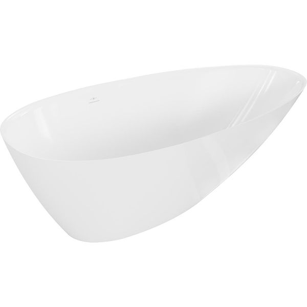 Mexen Milano Vasca Da Bagno Freestanding In Conglomerato 150 X 82 Cm, Bianco Lucido - 57301508510-image