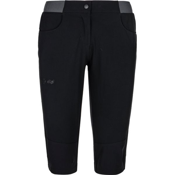 Pantaloni Donna 3/4 Outdoor Kilpi MEEDIN-W, Nero, Taglia 34-image