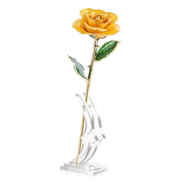 Supporto Per Rose In Oro 24 Carati-image