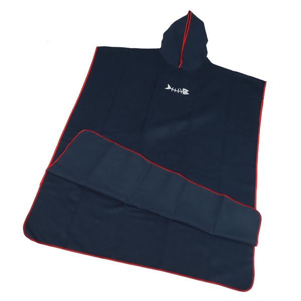 Poncho Da Surf, Asciugamano Indossabile Ad Asciugatura Rapida, Accappatoio Da Surf Con Cappuccio, Asciugamano Poncho Fasciatoio, Poncho Fasciatoio Con Cappuccio-image