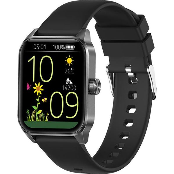 Inf Smartwatch Con Bluetooth E Monitoraggio Della Salute Nero-image