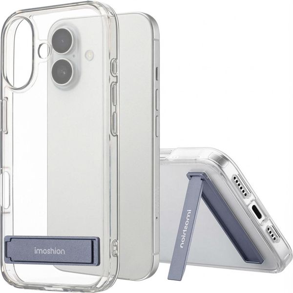 Custodia Per Iphone 16 Plus - Plastica - Custodia Rigida/Cover Imoshion - Trasparente-image