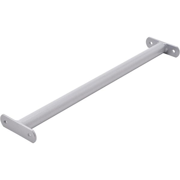 Tribecco® Barra Orizzontale Barra Da Ginnastica Barra In Metallo (115 Cm, Grigio)-image