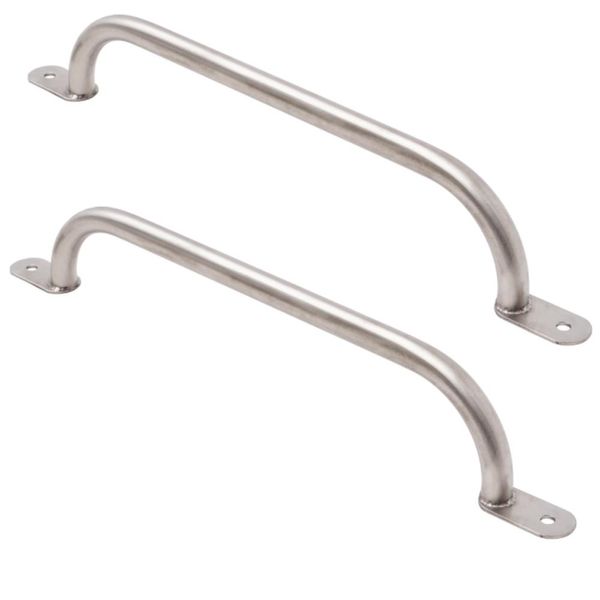 Tribecco Prese Per Arrampicata Per Parchi Giochi, Strutture Per Arrampicata, Letti Alti E Pareti Da Arrampicata Indoor (550 Mm Acciaio Inox, 2 Pezzi)-image