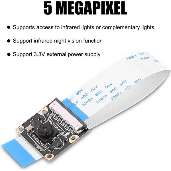 Modulo Telecamera Generale A Infrarossi Versione Notturna OV5647 Sensore 5 Megapixel Per Raspberry Pi-image