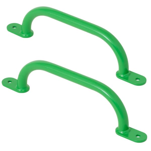 Tribecco Prese Per Arrampicata Per Parchi Giochi, Strutture Per Arrampicata, Letti Alti E Pareti Da Arrampicata Indoor (350 Mm Verde Lime, 2 Pezzi)-image