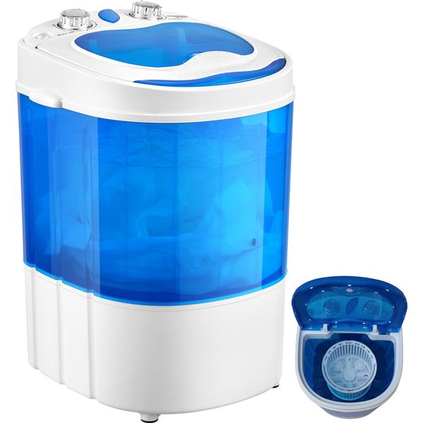 Mini Lavatrice Steinborg | Lavatrice Portatile Da Campeggio 3 Kg | Caricatore Dall'alto - Facile Da Usare | Con Funzione Di Centrifuga | 150 Watt-image