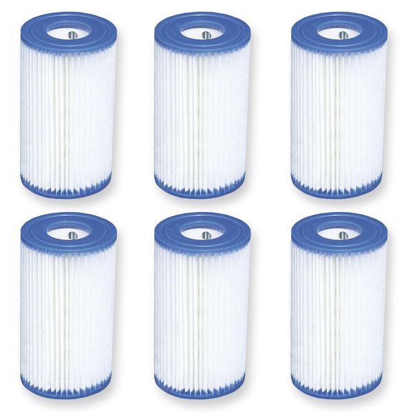 Cartuccia Filtro Intex Tipo A Per Piscina, Filtro Di Ricambio Per Pompa 6 Pezzi-image