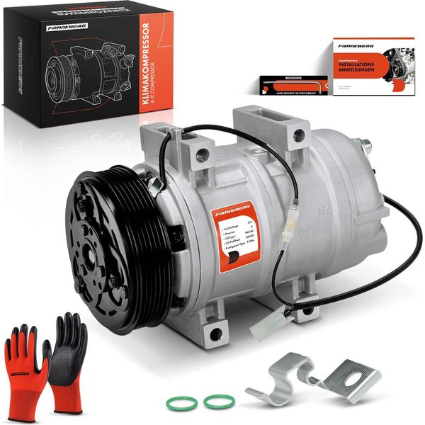 Frankberg 1X Compressore Aria Condizionata Compressore Aria Condizionata Per Volvo S60 I 384 S80 I 184 V70 XC70-image