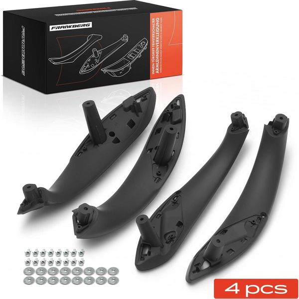 Frankberg 4X Maniglia Porta Interna Sinistra Per Bmw 3 Touring Van F31 Serie 3 F30 F80-image