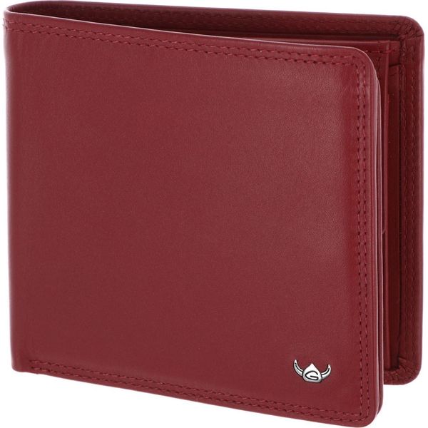 Golden Head Pelle Portafoglio Polo Rfid Protect Scheintasche 1134 Rot Rosso Scuro-image