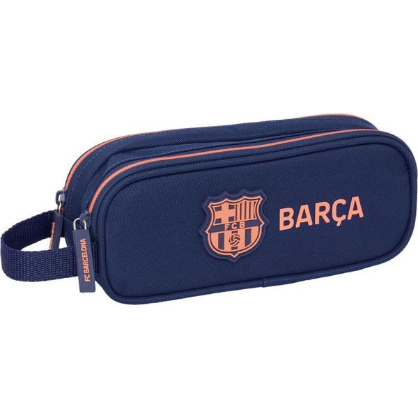 Safta 812526513 F.C Barcelona 2Nd Kit Astuccio Doppio Per Matite Uomo Blu Taglia Unica-image