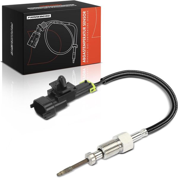 Frankberg 1X Sensore Di Temperatura Dei Gas Di Scarico Per Hyundai I30 Santa Fé Tucson Kia Cee'd-image