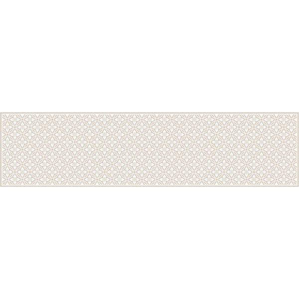 Tappeto In Vinile Vintage Ecru 48X198 Cm-image