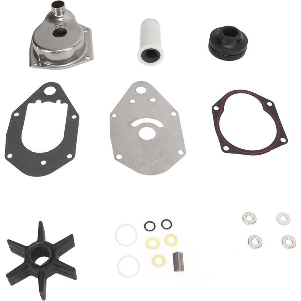 Kit Di Riparazione Per La Girante Della Pompa Dell'acqua 46-812966A12, In Acciaio Inox, Ricambio Per Motori Fuoribordo Mariner A 4 Tempi-image