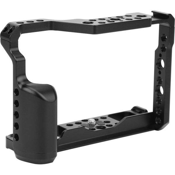 Gabbia Per Fotografia E Registrazioni Vlog Con Attacco Cold Shoe Per Fotocamere Fuji X-T2/T3-image