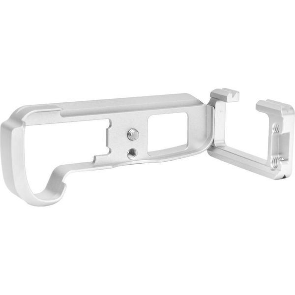Piastra A Sgancio Rapido A L In Lega Di Alluminio Per Fotocamera Mirrorless Canon Eos M50 (Argento)-image
