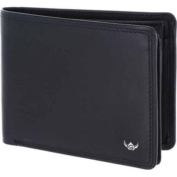 Golden Head Pelle Portafoglio Polo Rfid Protect Scheintasche 1420 Schwarz Nero-image