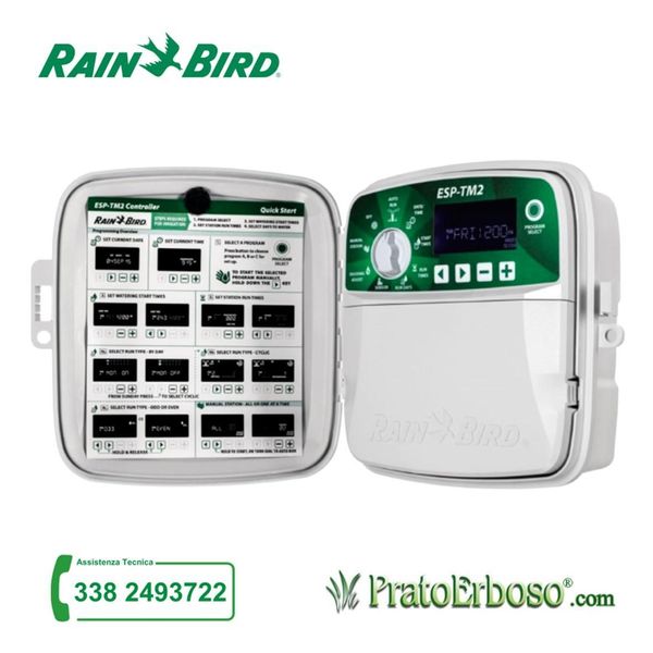 Rain Bird ESP-TM2I12 - Centralina A 12 Stazioni Per Interno Wifi Compatibile-image