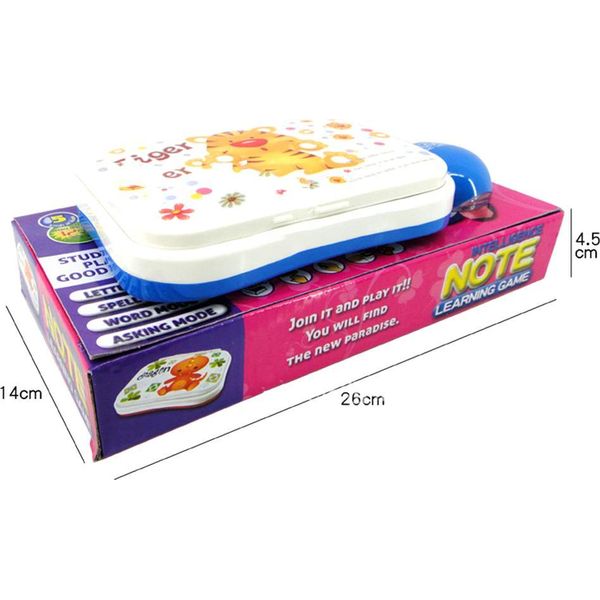 Macchina Per L'apprendimento Bilingue Multifunzionale Per Bambini, Mini Computer Portatile, Giocattolo, Regalo Educativo Precoce Per Bambini-image