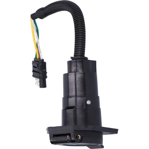 Connettore Per Rimorchio Americano Da 4 A 7 Pin Con Staffa Di Montaggio, 6-24 V-image