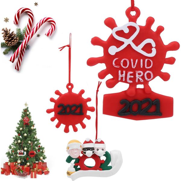 3 Pezzi Natale Pupazzo Di Neve Ciondolo Capodanno Appeso Ornamento Fai Da Te Famiglia Decorazione Regalo-image