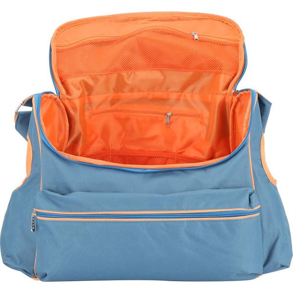 Borsa Sospesa Per Carrozzina Di Grande Capacità, Organizzatore Di Stoccaggio Per Pannolini, Portabottiglie E Portabicchieri Verde-image