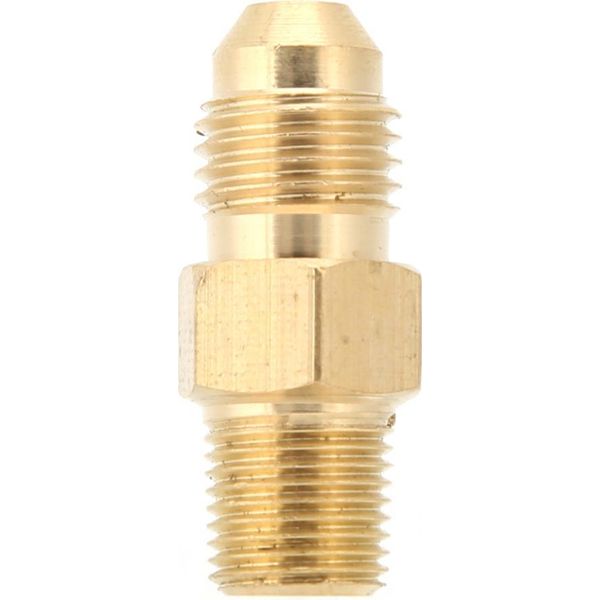 2 Pezzi Adattatore In Ottone, Connessione Olio-Gas, Connettore AN4 Diritto A Connessione Npt Da 1/8 Di Pollice-image