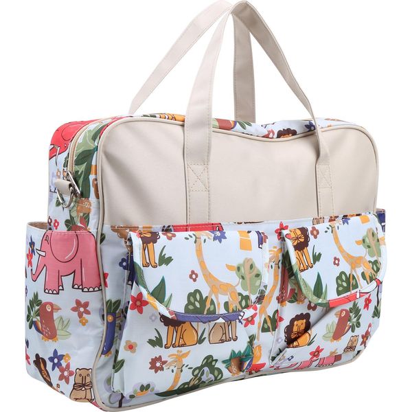 Borsa Messenger Mamma Borsa Multifunzionale Maternità Borsa Poliestere Donne Incinte Borsa Fasciatoio#1-image