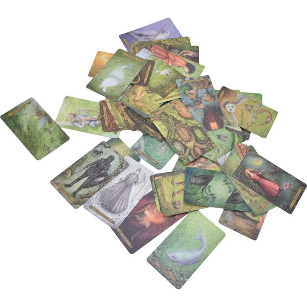 Foresta Dell'incanto 78 Mazzi Di Tarocchi Gioco Di Divinazione Facile Da Mischiare Per Appassionati Principianti-image