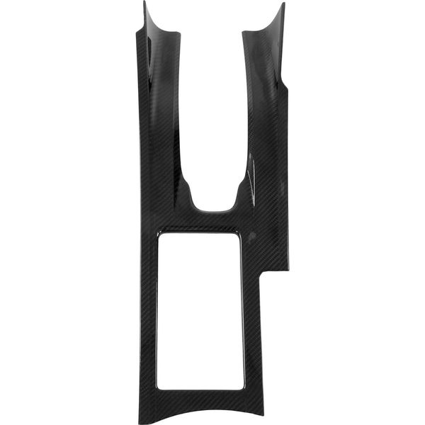 Fibra Di Carbonio Console Centrale Cambio Portabicchieri Pannello Di Copertura Trim Sostituzione Per Nissan Gtr R35 2008-2016-image