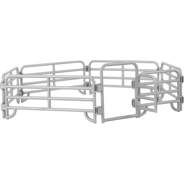 16 Pezzi Casetta Per Bambini Fai Da Te Giardino Fattoria Recinto Guard Rail Blocchi Porta Accessori Giocattolo Per Bambini (PL127-A)-image