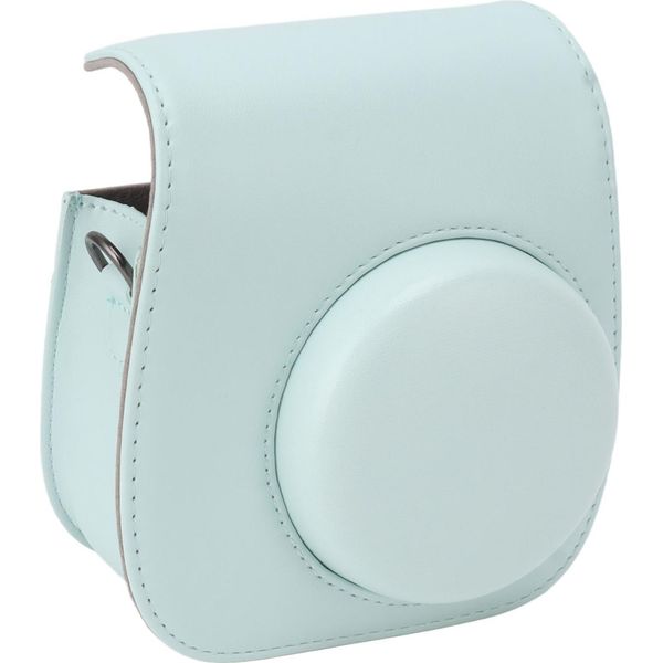 Borsa Per Fotocamera Istantanea, In Finto Cuoio, Tracolla Regolabile, Per Viaggi, Campeggio, Verde-image
